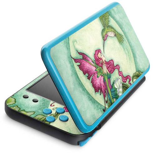 Flirting Fairy and Hummingbird by Amy Brown Nintendo Skins
